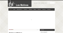 Desktop Screenshot of hotelpizzerialosmolinos.com